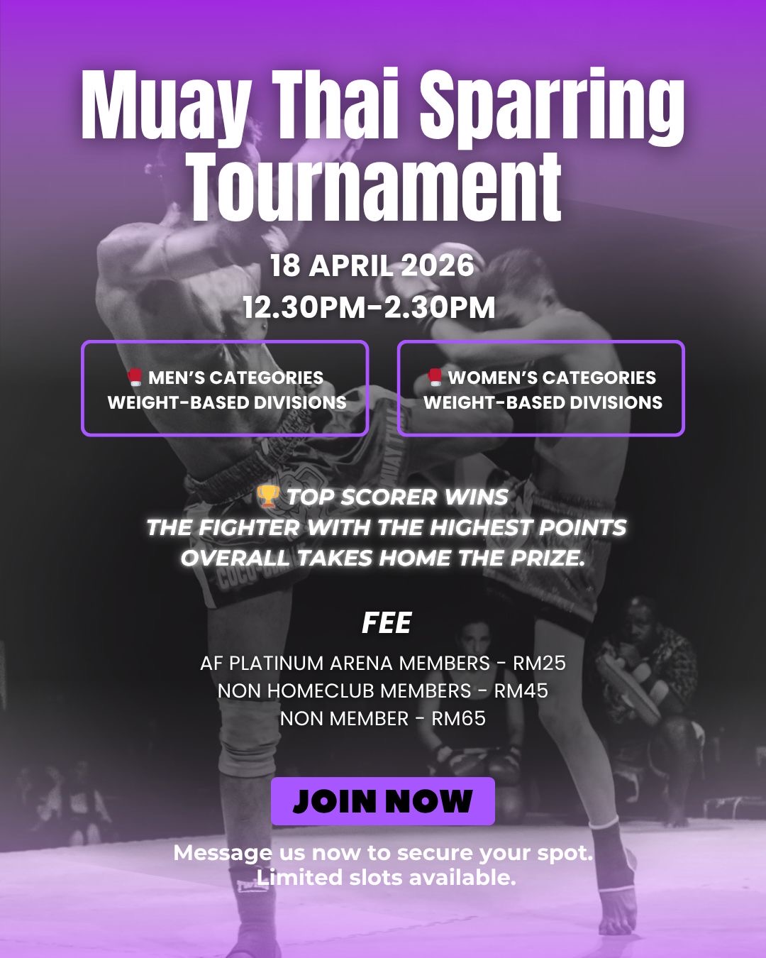 Muay Thai Sparring Tournament